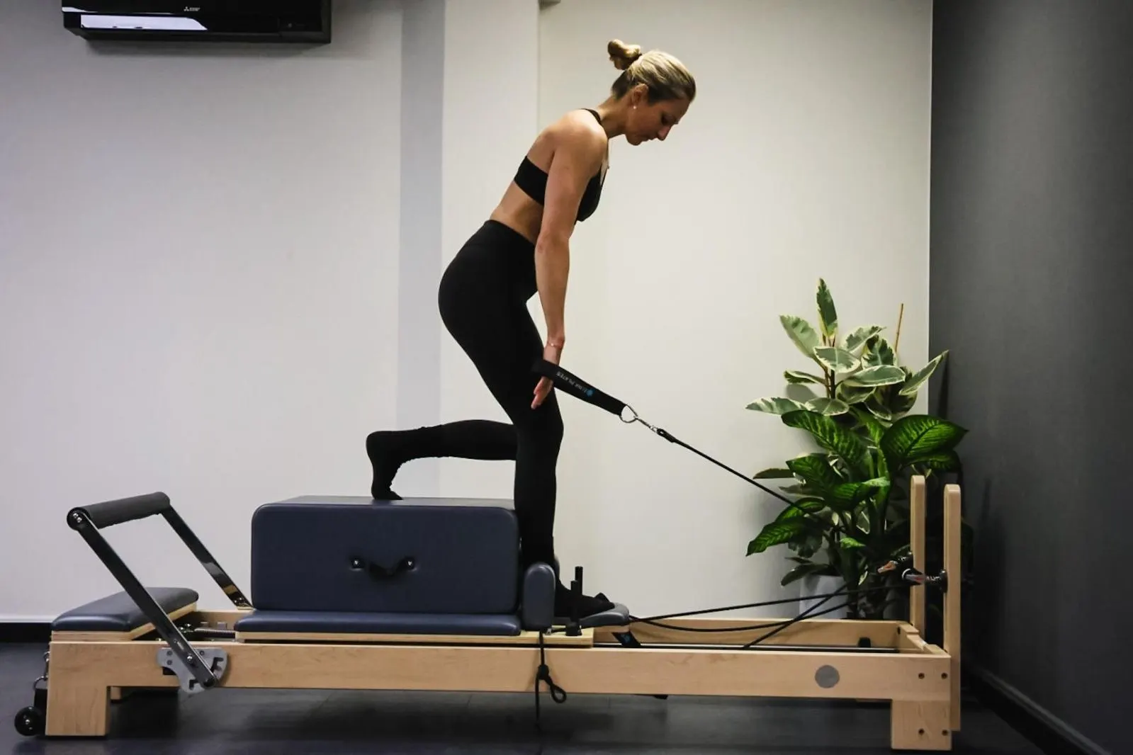 Leen op een houten reformer